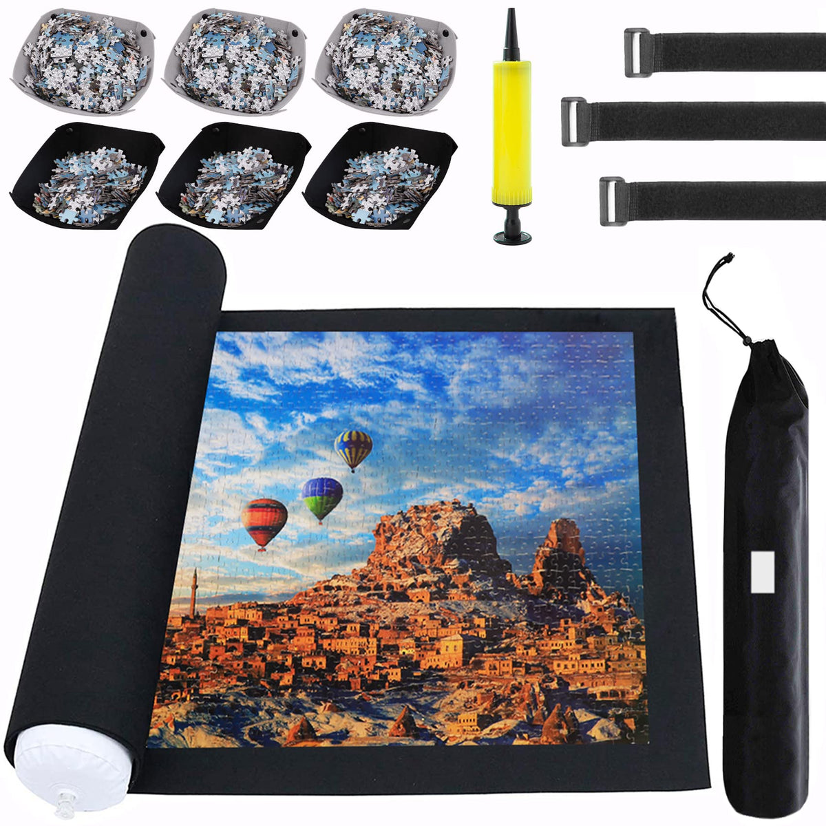 Puzzle Mat Roll Up Puzzles Board for Jigsaw Up to 2000, 1500 - Image 1