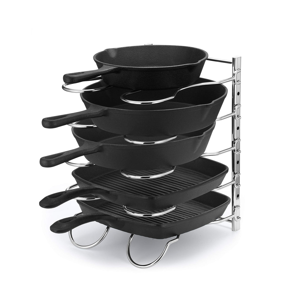 CAXXA Heavy Duty Pan Rack, Pot Lid Rack - Image 1