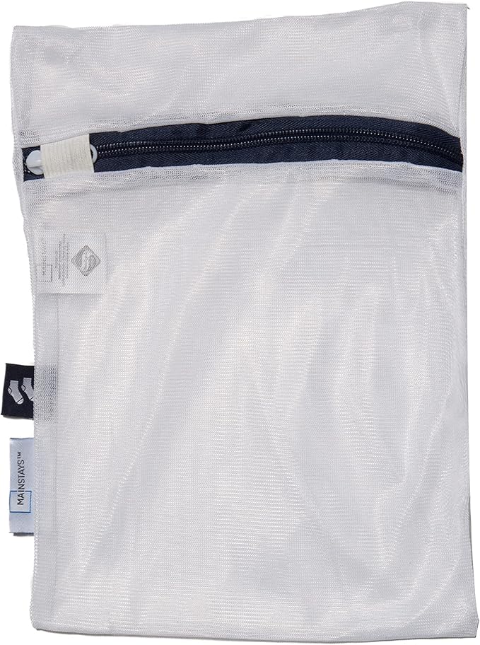 Simplify 3 Piece Mesh Laundry Wash Bags | Used for Delicates | Helps Protect Clothing, White, Large (82483-MS-WM)