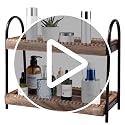 BDBDYEAY Bathroom Countertop Organizer, 2 Tier Vanit | All Products - Image 8