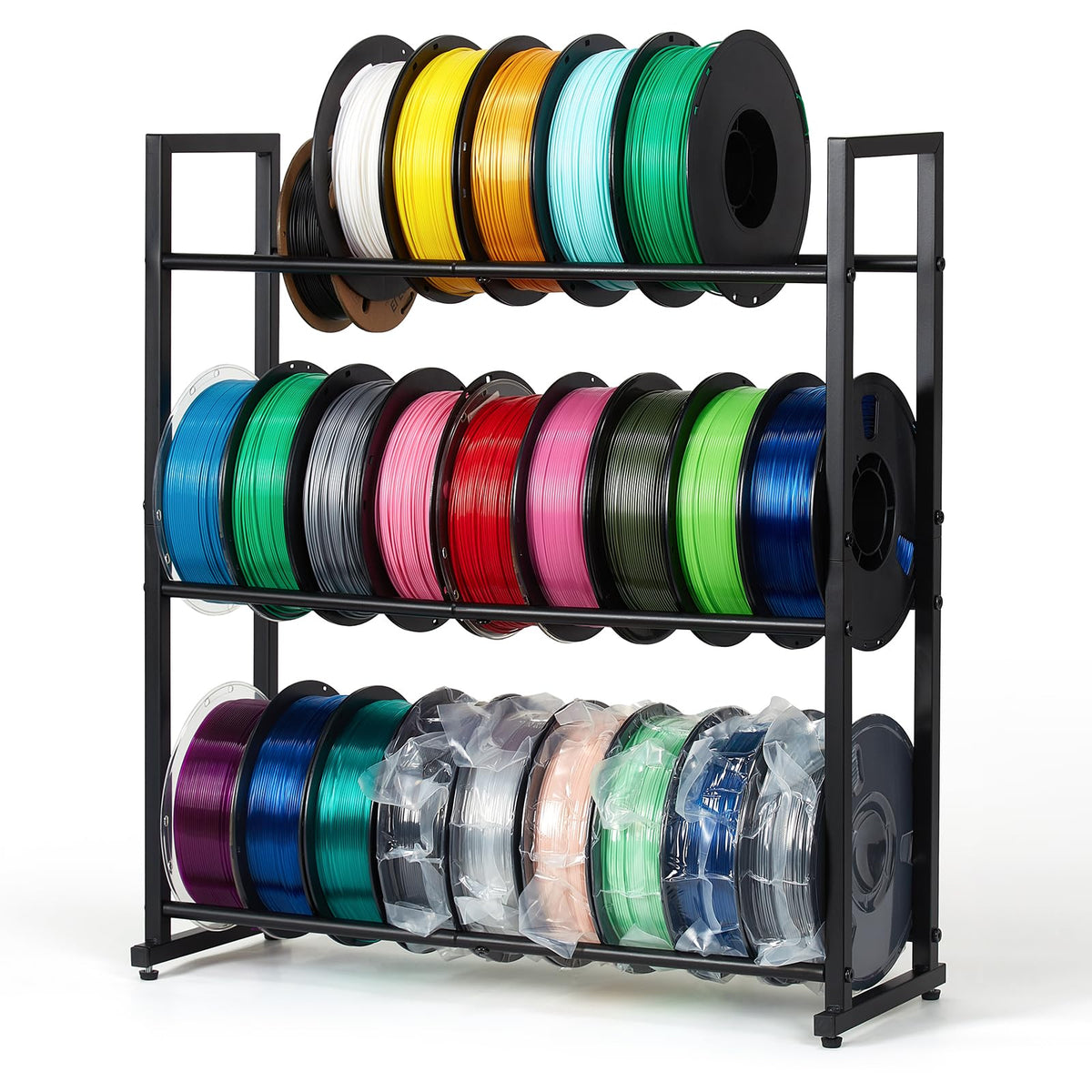 3D Printer Filament Storage Rack Desktop, 3-Tier | Home Organization - Image 1
