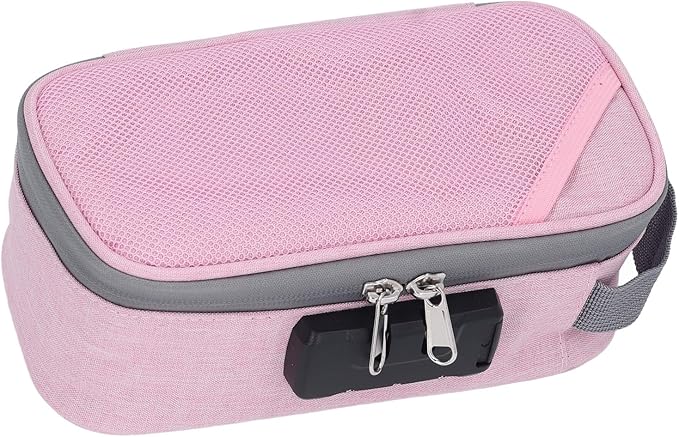 Odor Proof Pouch Organizer, Code Lock Design Smell Proof Container Portable Easy Using for Travel