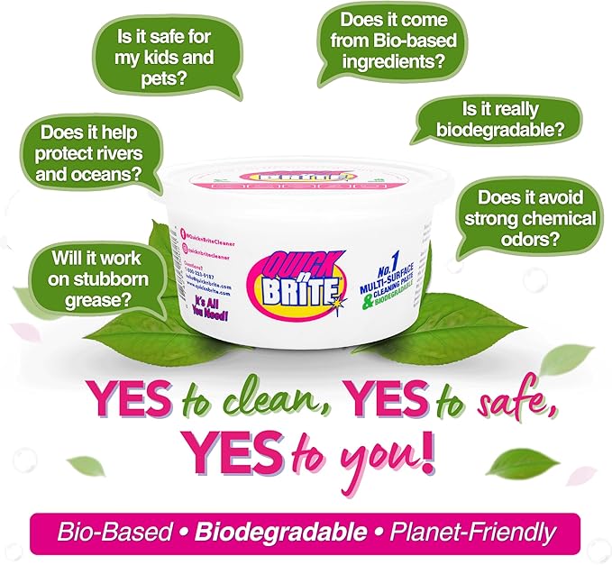 All-Purpose Cleaning Paste — Eco-Friendly, 2-Pack