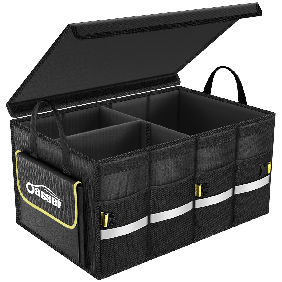 Oasser Car Trunk Organizer with Foldable Soft Lid, 55L 3 - Image 1