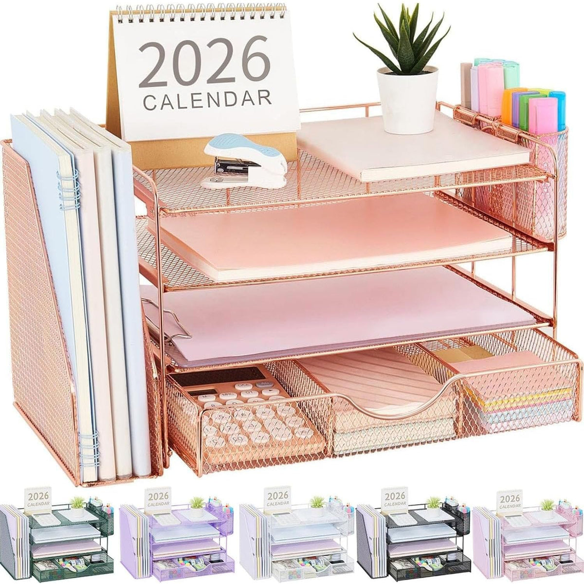 gianotter Desk Organizers and Accessories with File Holder - Image 1