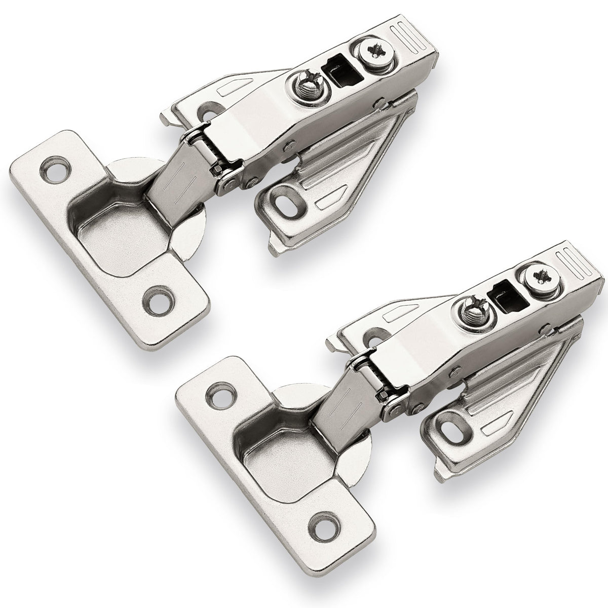 DecoBasics (2 PCS) Full Overlay Soft Close Cabinet Hinges - Image 1