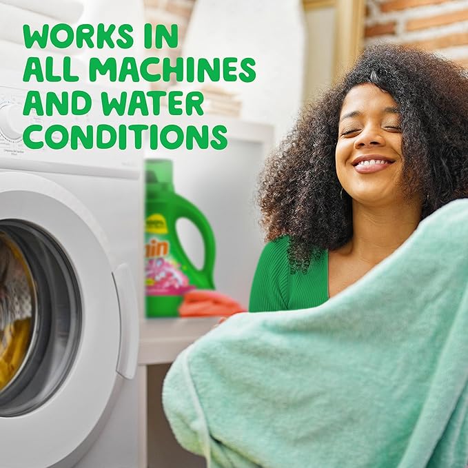 Gain Liquid Laundry Detergent, Spring Daydream Scent, 88 fl oz, 61 loads, Freshness + Odor Fighting, Laundry Detergent Liquid Soap, HE compatible