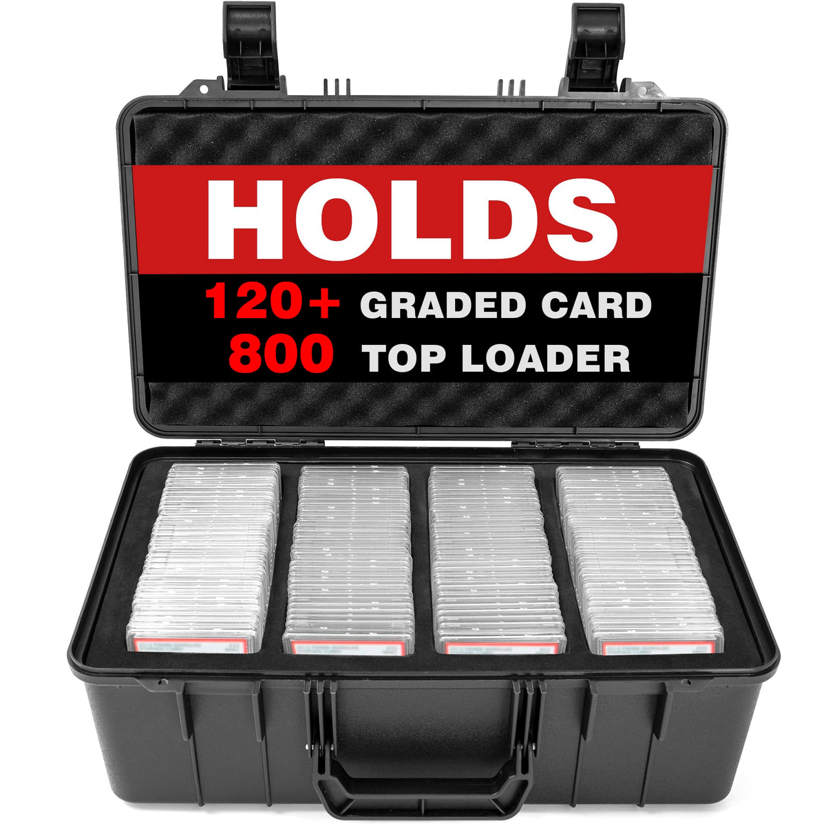 Graded Card Case, Trading Card Storage Box for Card Slab - Image 1