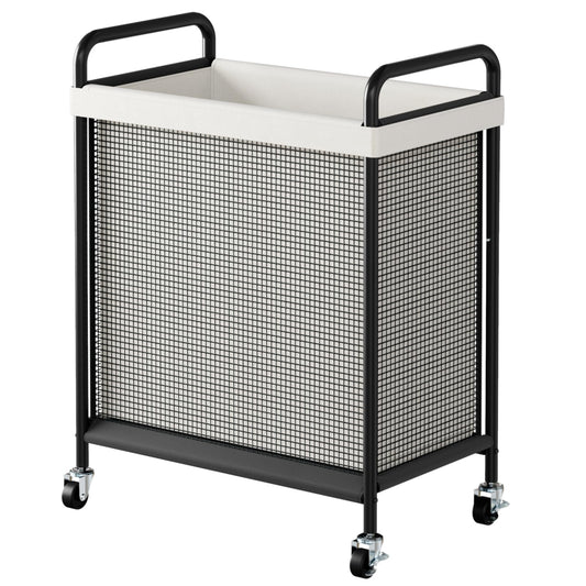 WOWLIVE Rolling Laundry Hamper with Wheels, 90L Laundry Basket - Image 1