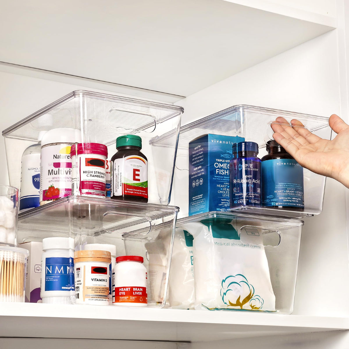 YouCopia ShelfBin Packet Organizer, 4-Tier Stairstep | All Products - Image 128