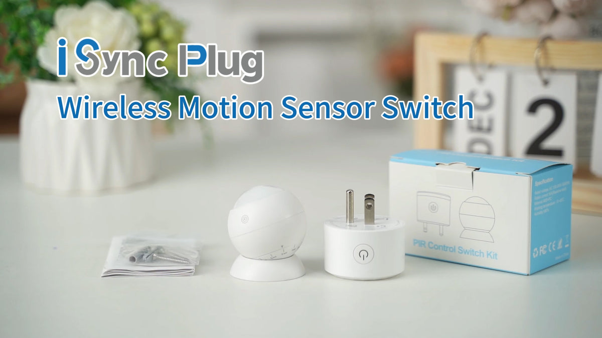 2 Pack Wireless Motion Sensor Outlet, Plug-in PIR Infrared Motion - Image 8