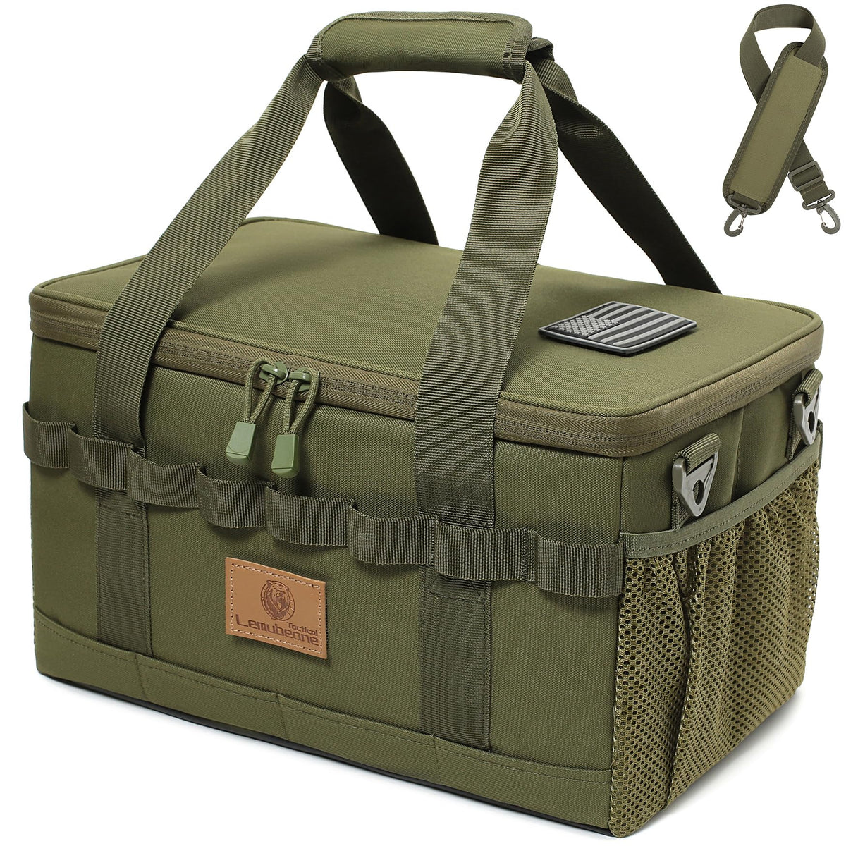 Tactical Camping Storage Bag 18L Utility Tote Bag Camp - Image 1