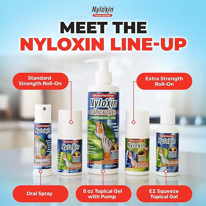 Nyloxin Easy Squeeze Bottle (2oz) & Flavored Oral Spray (1oz)