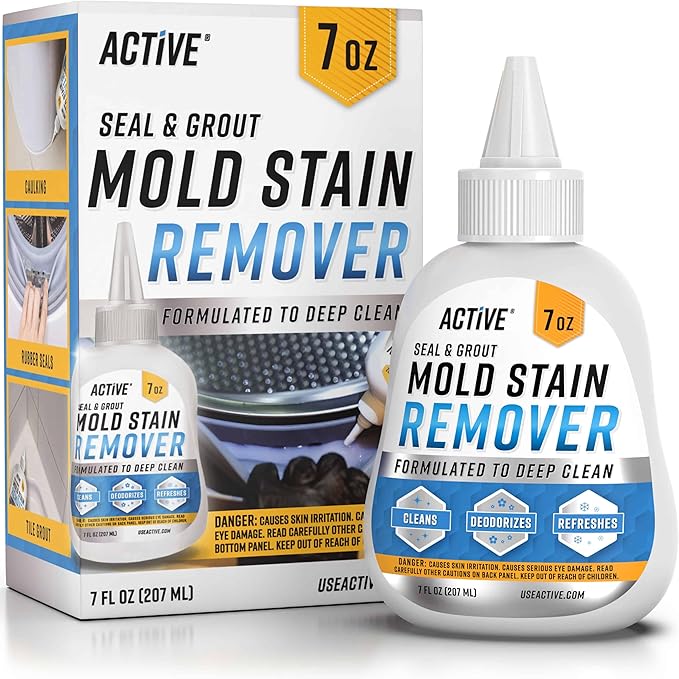 Mold Gel Remover – Clings to Grout, Works Overnight