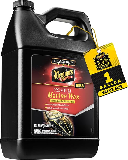 Meguiar's M6301 Flagship Premium Marine Wax 1 Gallon