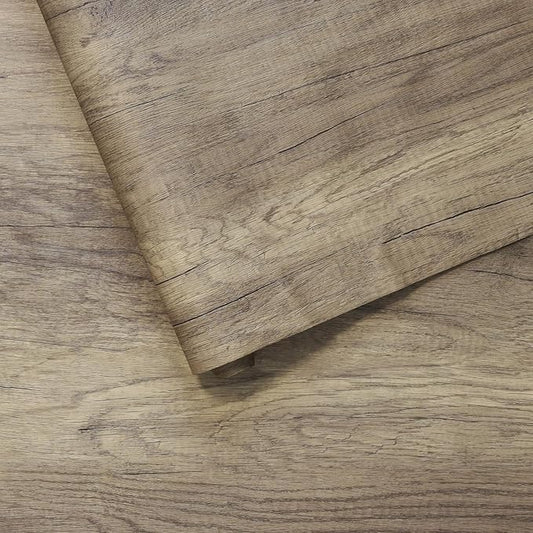Brown Wood Contact Paper for Cabinets Drawers Wood Grain Vinyl Wrap 3D Wood Textured Wallpaper Peel and Stick Countertops 31.5"×354" Oak Maple Walnut Wood Stickers Furniture Film Wooden Wall Paper