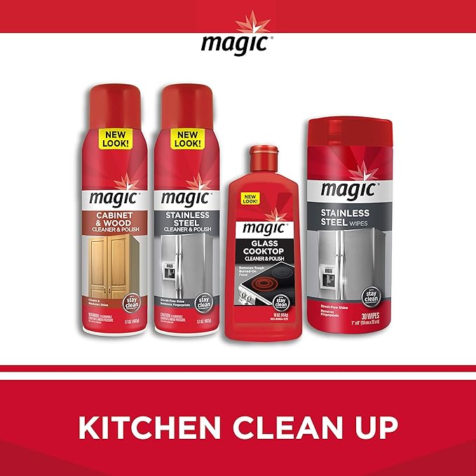 MAGIC 3124 Tub and Tile Refinishing Kit - Bright White - Paint On - Works On Ceramic Porcelain Acrylic Fiberglass Surfaces