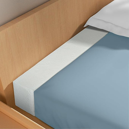DEEPSHARK Mattress Gap Filler, Bed Gap Filler for King,Mattress Extension Filler for Headboard Seams, Bed Space Space Cracks White(78"×6"×12", King)