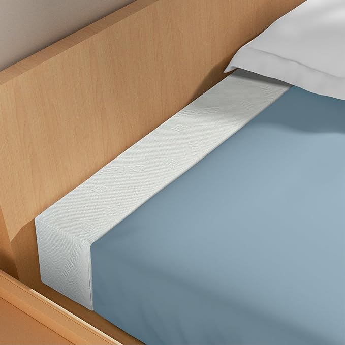 DEEPSHARK Mattress Gap Filler, Bed Gap Filler for King, Mattress Extension Filler for Headboard Seams, Bed Space Space Cracks White(78"×6"×6", King)