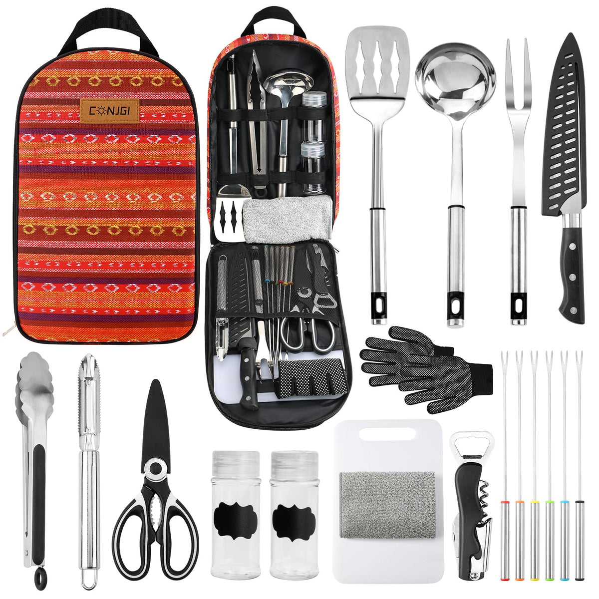 Camping Cookware Storage Bag - Camping Cooking Utensils - Image 1