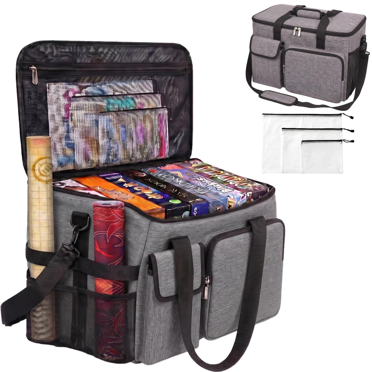Board Game Bag, Carrying Case for Standard & Expansion - Image 1