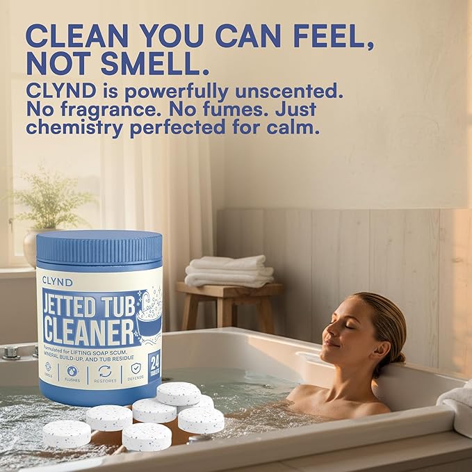 3-Pack Essential Home Maintenance Kit – Jetted Tub, Dishwasher, & Garbage Disposal Cleaner Tablets | Appliance Deep Cleaner Bundle