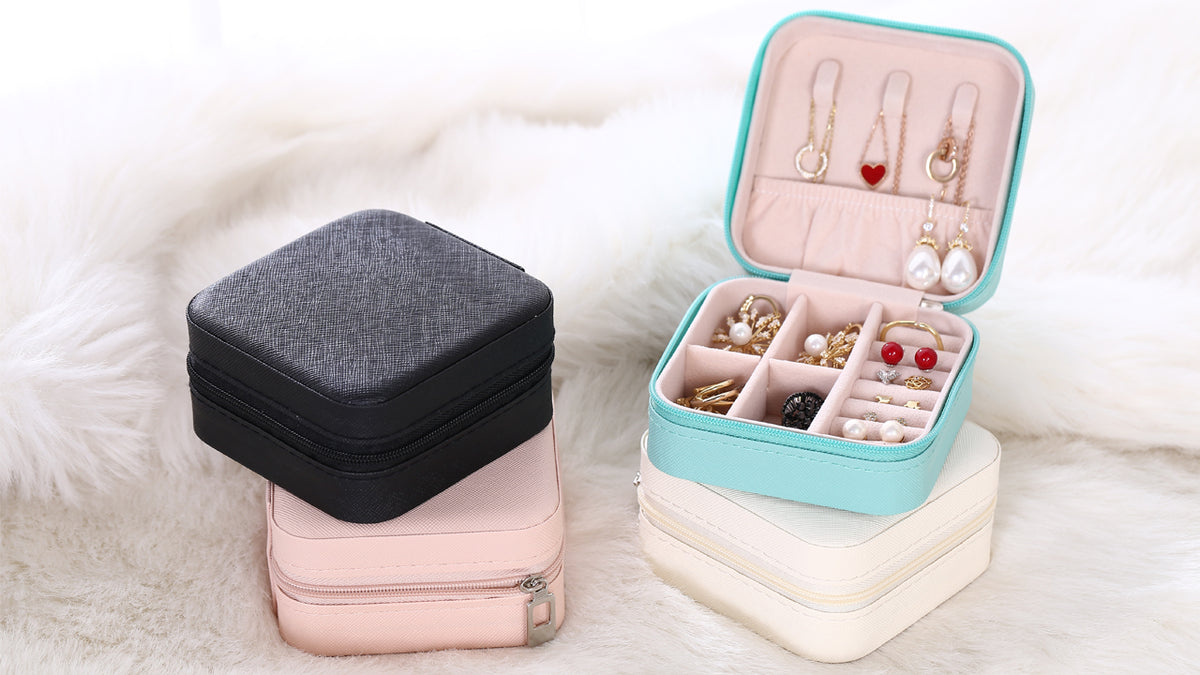 TRODANCE Mini Jewelry Travel Case, Small Portable Jewellry - Image 8
