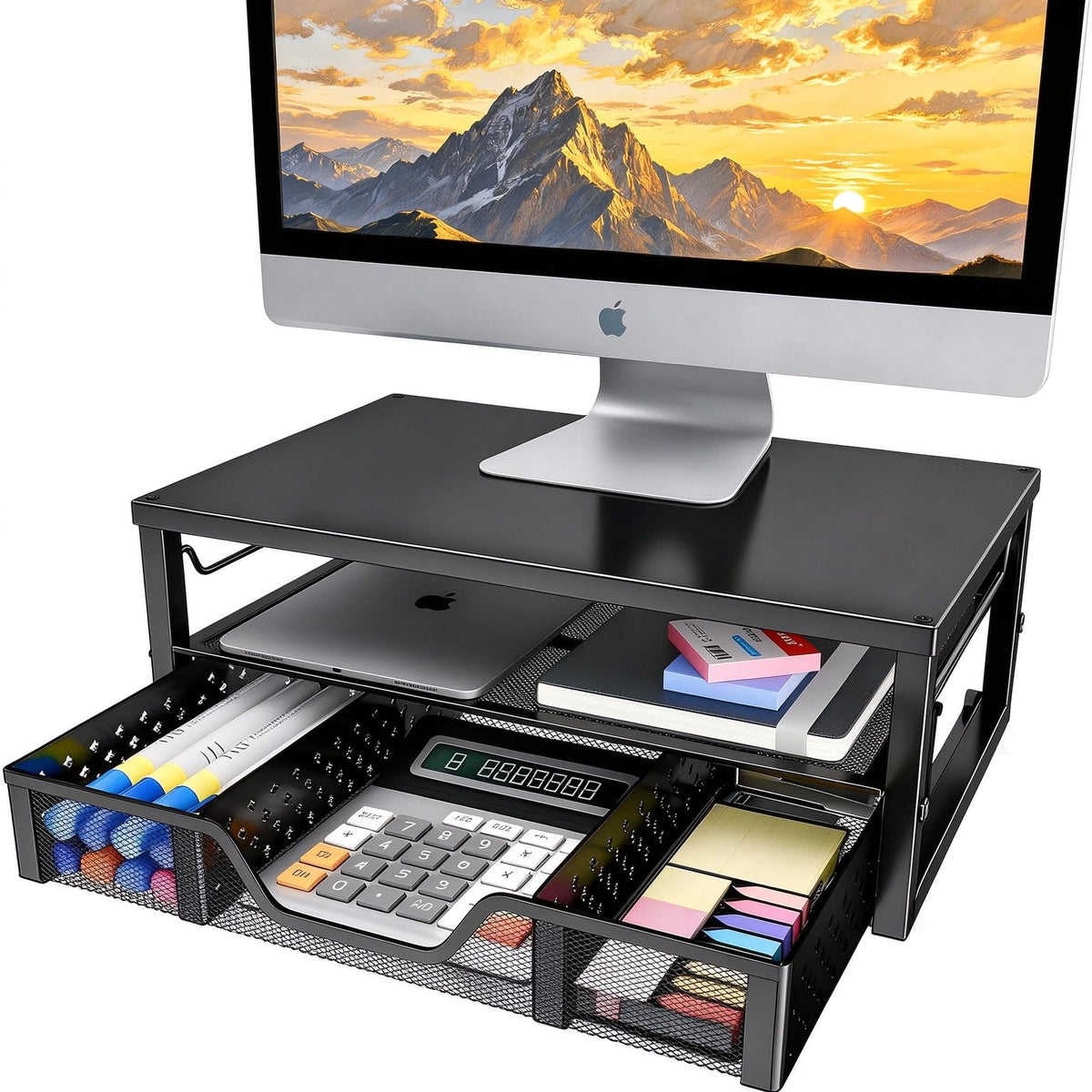 Simple Trending Desk Organizer and Accessories, Monitor - Image 1