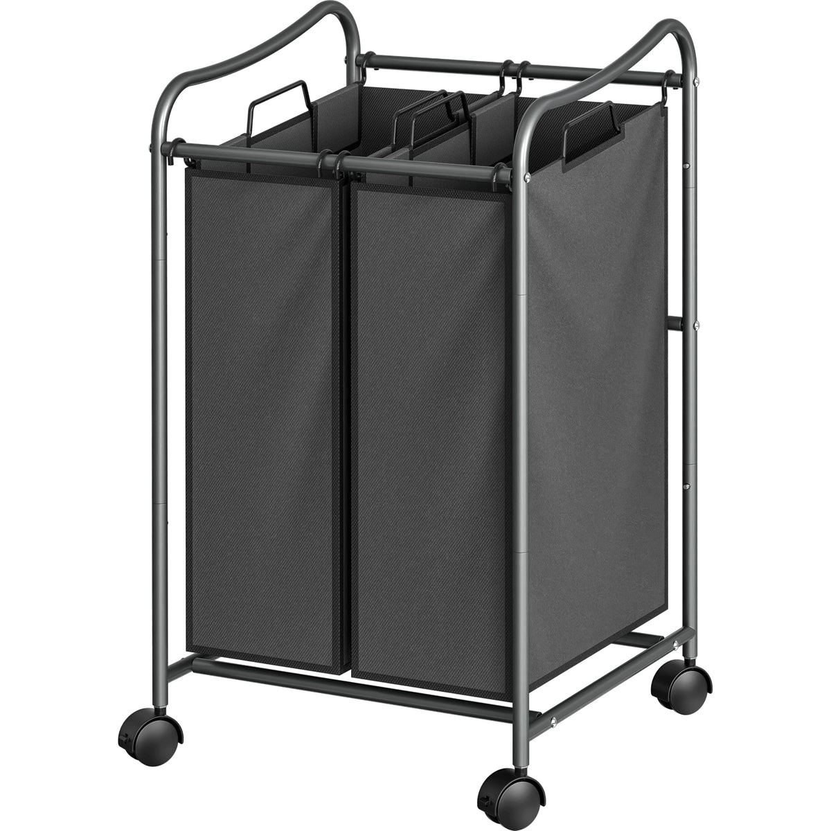Simple Houseware 2-Bag Heavy Duty Laundry Sorter Rol | All Products - Image 1