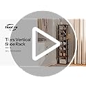 HOOBRO 8 Tiers Vertical Shoe Rack, Wooden Shoe Storage Organizer - Image 8
