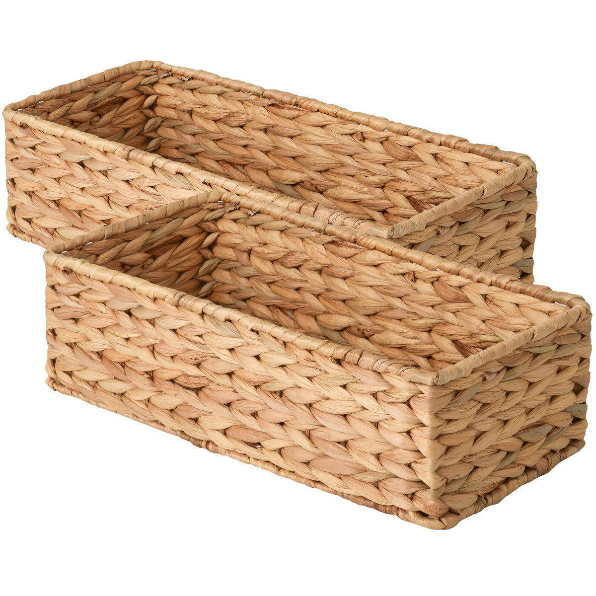 StorageWorks Wicker Toilet Paper Basket, Toilet Tank | All Products - Image 1