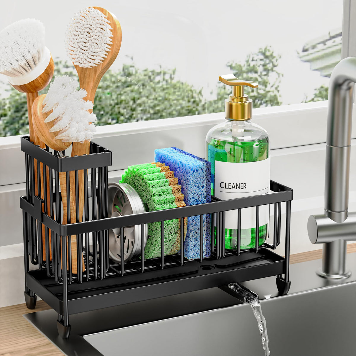 Cisily Sponge Holder for Kitchen Sink, Sink Organize | All Products - Image 1