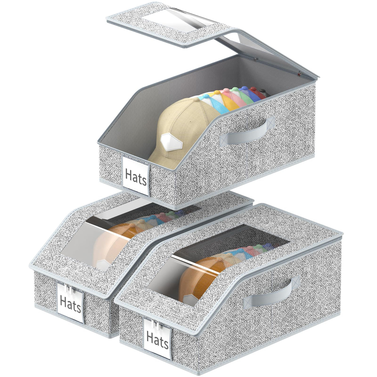 Stackable Hat Storage, Hat Organizer - Image 1