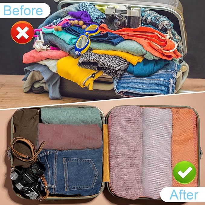 6 PCS Mesh Bag, Colorful Nylon Mesh Drawstring Bags, Nylon Meshs Bag Drawstring Golf Ball Bags for Storage, Laundry, Travel, Sports, Beach, Camping