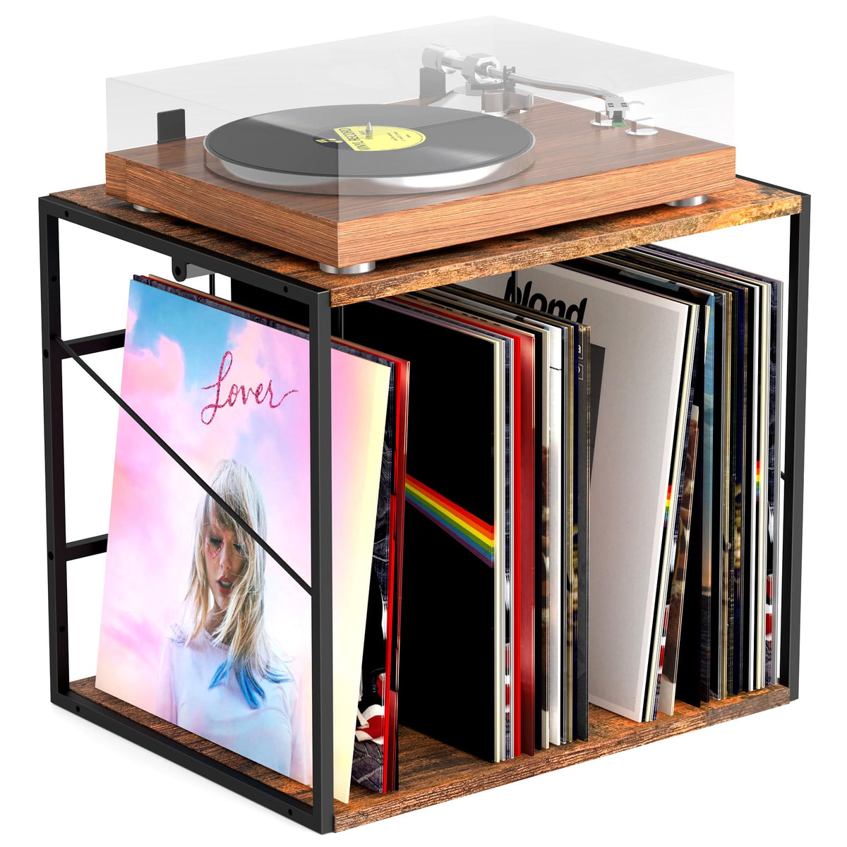 Vinyl Record Storage Holder for 80-100LPs, Vinyl Record - Image 1
