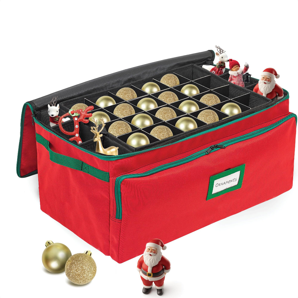 HOLDN’ STORAGE Premium Christmas Ornament Storage Box – - Image 1