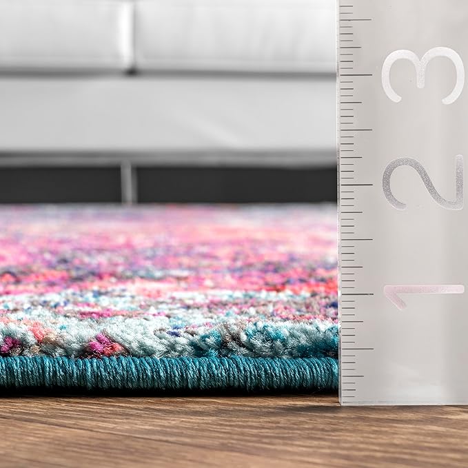 nuLOOM Reva Colorful Abstract Accent Rug, 3x5, Multi