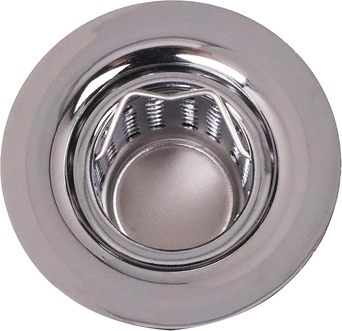 Westbrass A218-07 Junior Bar and Laundry Sink Drain Assembly with Removable Strainer Basket, Satin Nickel