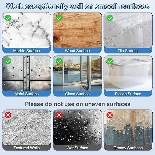 uxcell 50Pcs Double Sided Adhesive Pads, 1.38" x 1.38" Clear Removable Heavy Duty Mounting Tape Picture Hanging Sticky Adhesive Pad for Wall, Poster Picture, DIY Craft
