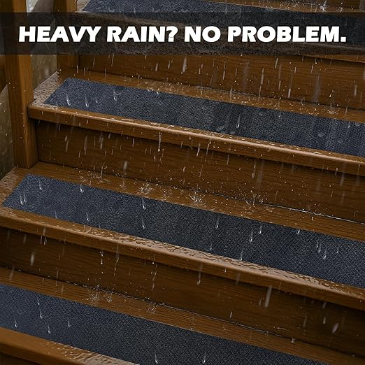 S&X Anti Slip Tape Heavy-Duty 18" x 33' Non Skid Roll, Unmatched Grip Tape for Outdoor Stairs, Decks, Ramps - Waterproof & Durable