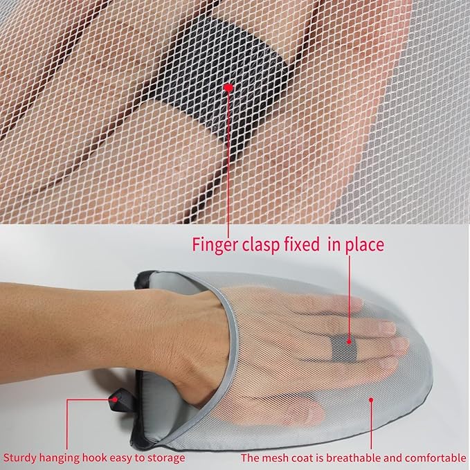 Steamer Board for Clothes,Stand for Steaming Clothes,Steamer Pad,Hanging Ironing Board (Steamer Board + Ironing Gloves)