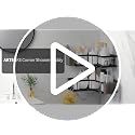 AKTECKE Corner Shower Caddy, 2 Pack Adhesive Shower Corner - Image 8