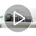 Natwind 3-Tier Stackable Metal Mesh Desk Paper Tray - Image 8