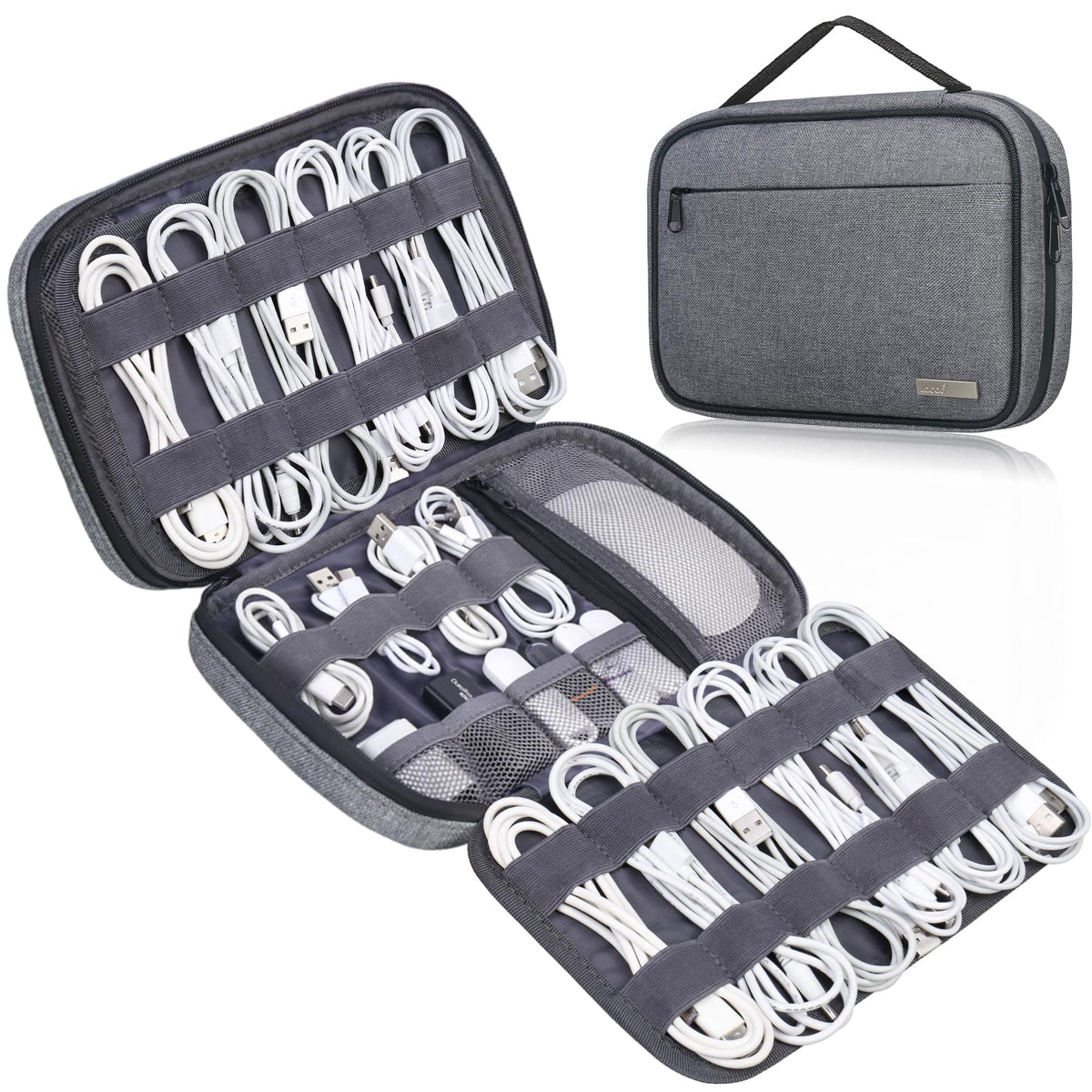 Lacdo Cord Organizer Travel, Cable Organizer Bag Cas | All Products - Image 1