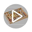 Umilife Extra Large Bamboo Desk Drawer Organizer, Wo | All Products - Image 8
