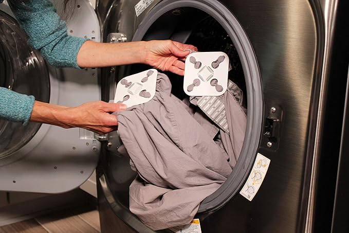 Wad-Free Bed Sheet Detangler Reduces Laundry Tangles - As Seen on Shark Tank, Made in USA