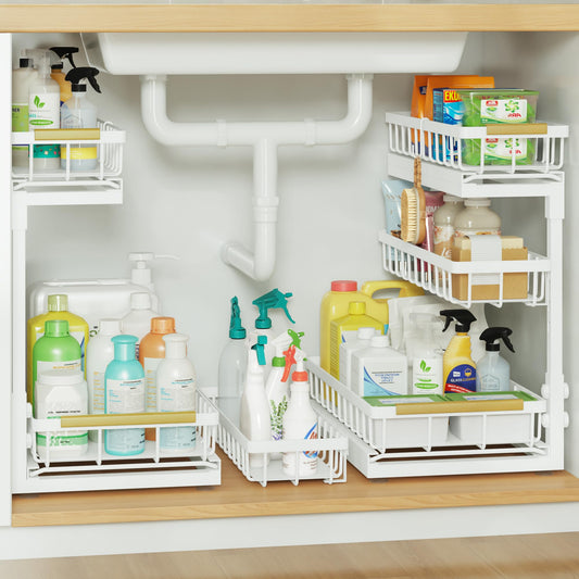 Under Sink Organizer and Storage for Bathroom and Kitchen - Image 1