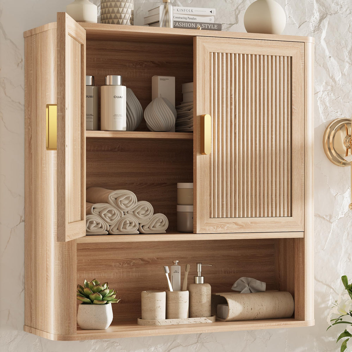 Bathroom Wall Storage Cabinet, Medicine Cabinet - Image 1