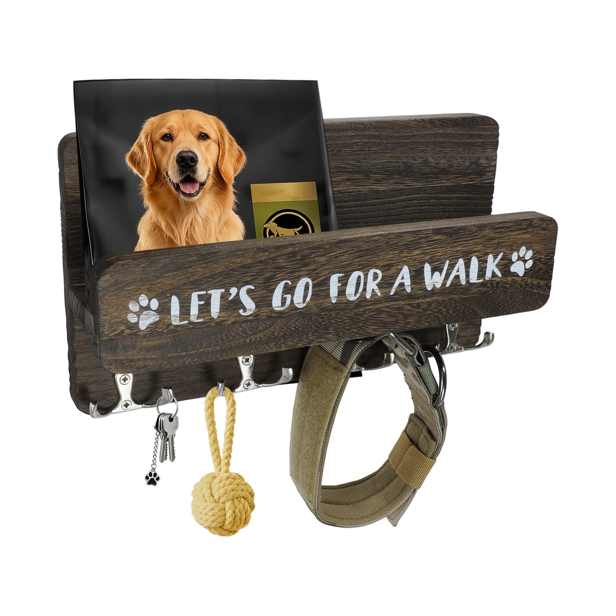 Dog Leash Holder for Wall, Convenient Storage Dog Leash Hook - Image 1