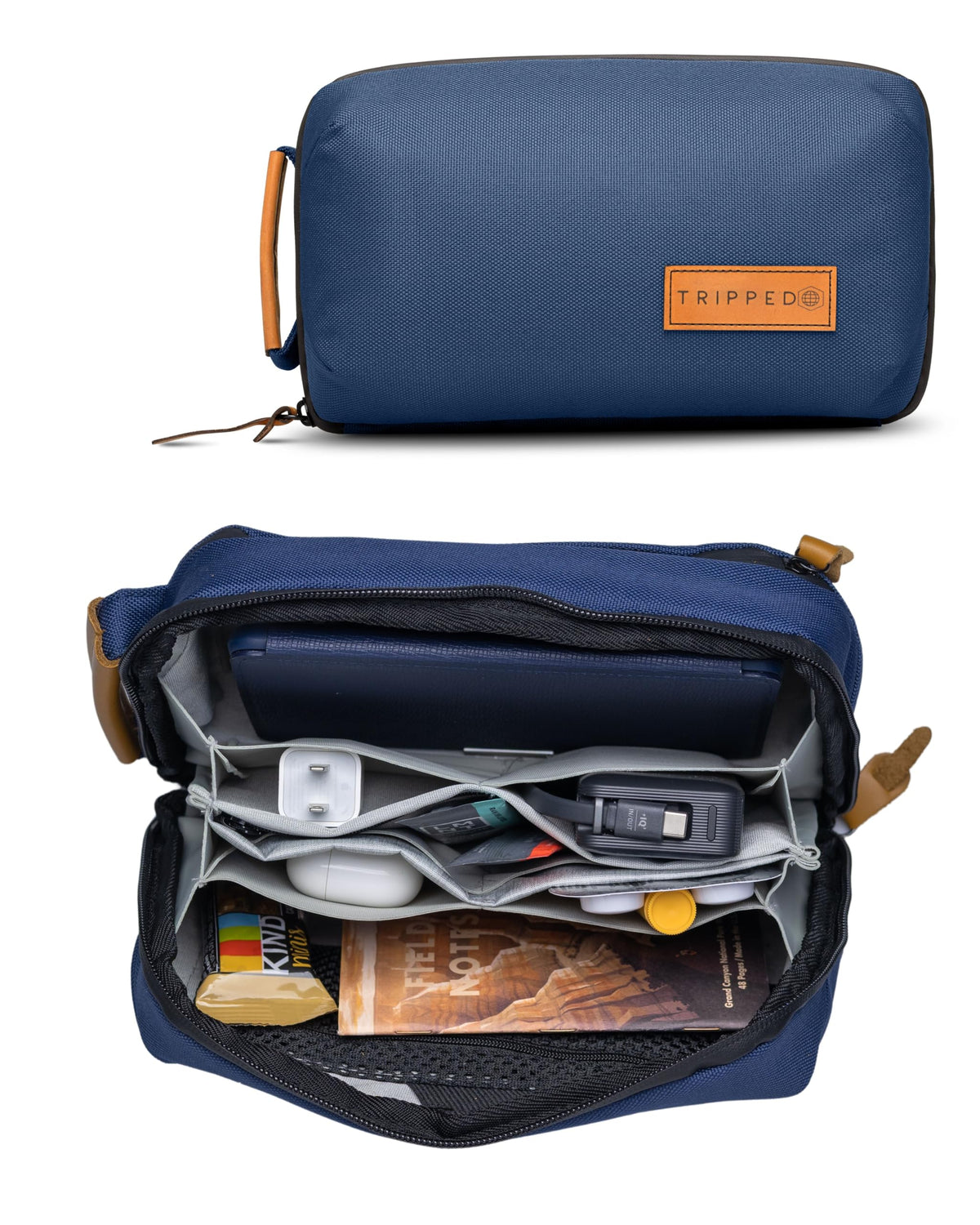 TRIPPED Travel Gear Tech Organizer Pouch for Cables - Image 1